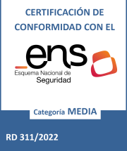 Certificación de conformidad con el ENS de Save The Proof