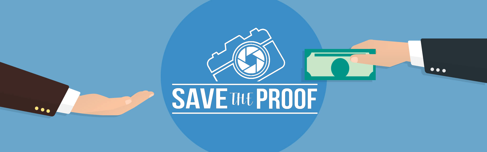 Imagen representando el programa de afiliación de Save The Proof