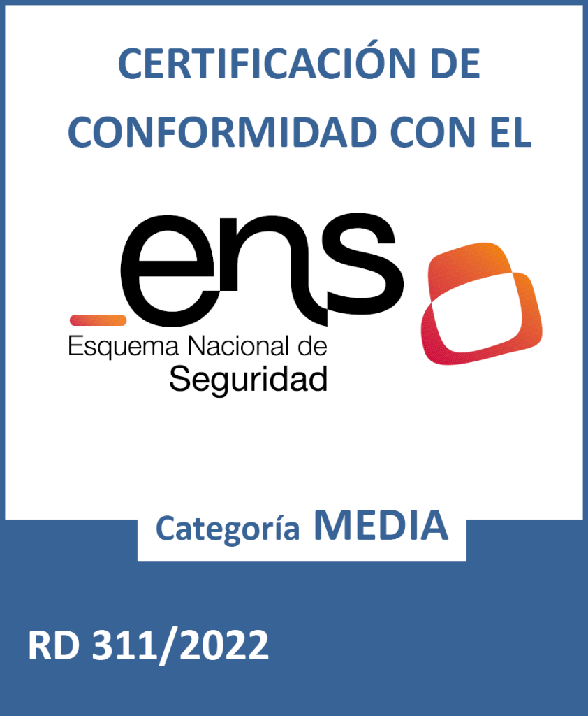 Certificación de conformidad con el Esquema Nacional de Seguridad (ENS) de Save The Proof